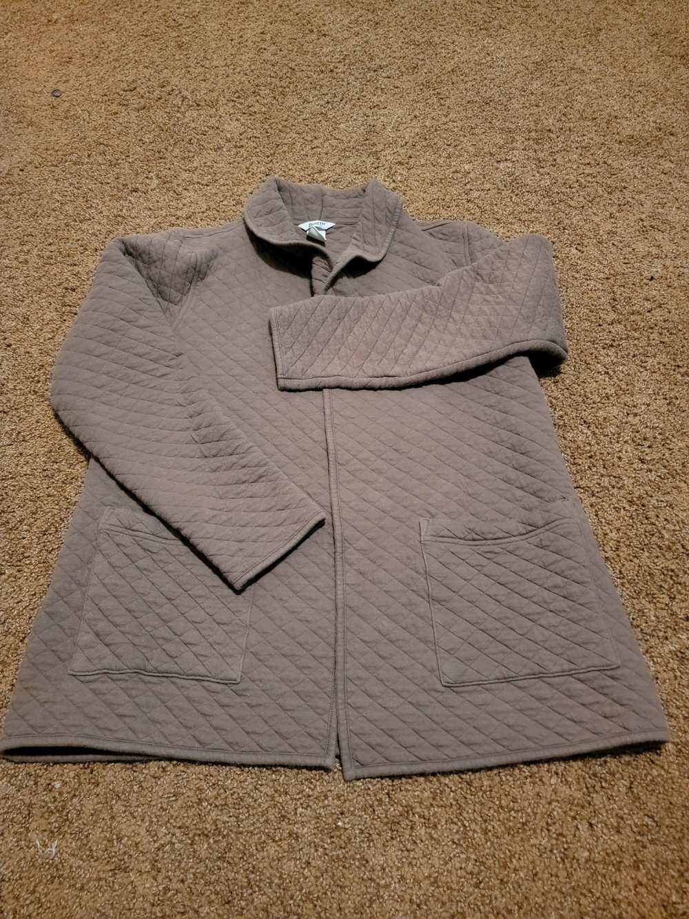 Duluth Trading Quilted Brown Women's Jacket Small